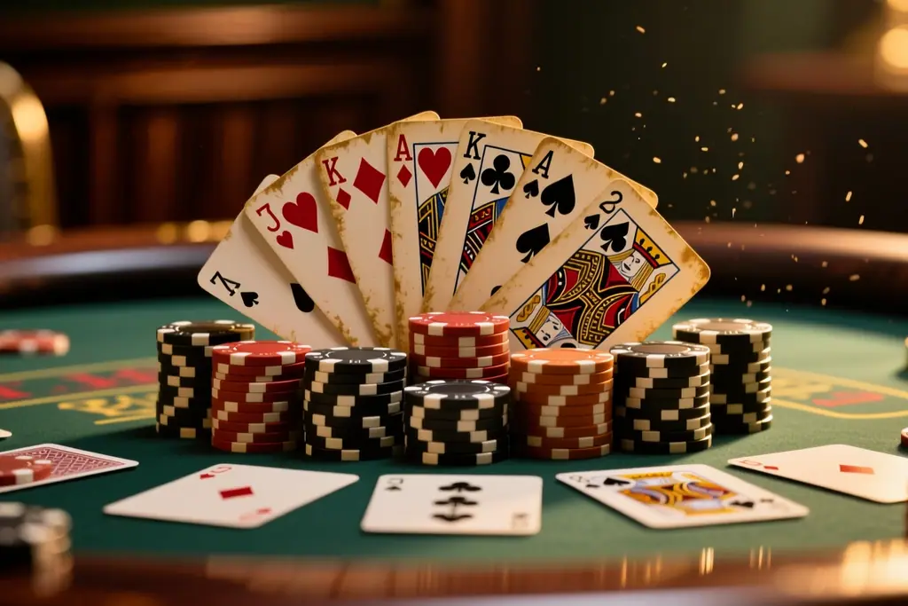 Zasady i strategie blackjacka: Kompletny przewodnik dla początkujących i doświadczonych graczy – ilustracja